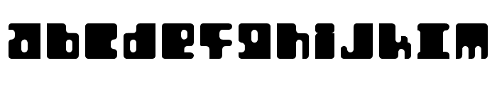 Orthotopes Font LOWERCASE