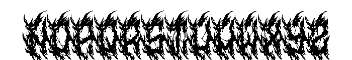 Orthros Demo Font UPPERCASE