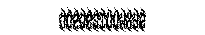 Orthros Demo Font LOWERCASE