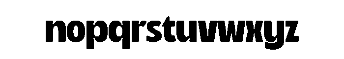 Ortoid Demo Font LOWERCASE