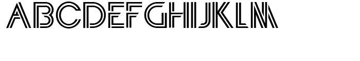 Orb Display Font UPPERCASE