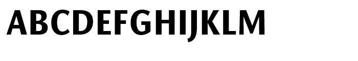 Orbi Sans Black Font UPPERCASE