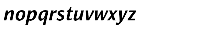 Orbi Sans Bold Italic Font LOWERCASE