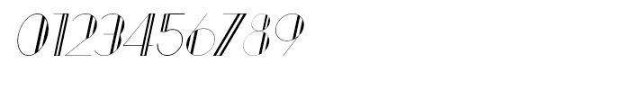 Orchis Italic Font OTHER CHARS