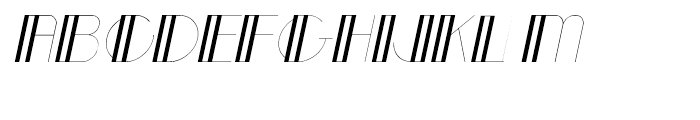 Orchis Italic Font UPPERCASE
