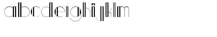 Orchis Regular Font LOWERCASE