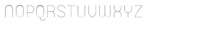 Orev Thin Font UPPERCASE