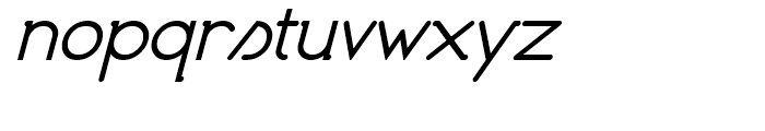 Organicon Italic Font LOWERCASE