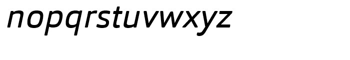 Orgon Italic Font LOWERCASE