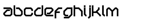 Oric Neo Bold Font LOWERCASE