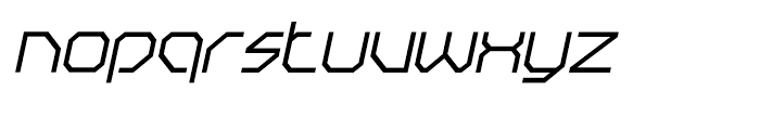Oric Neo Italic Font LOWERCASE