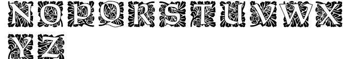 Ornate Initials Style Three Font LOWERCASE