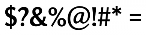 Orbi Sans Bold Font OTHER CHARS
