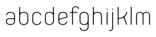 Orev Edge Light Font LOWERCASE