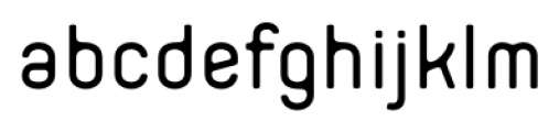 Orev Edge Regular Font LOWERCASE