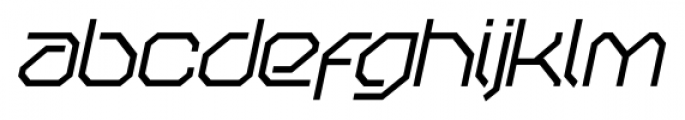 OricNeo Italic Font LOWERCASE