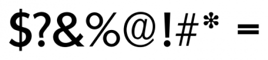 Ornitons Serial Regular Font OTHER CHARS