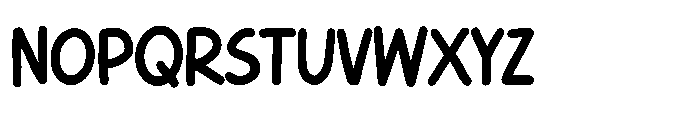 Orange Cupcakes Font UPPERCASE