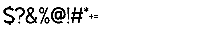 Oravel Regular Font OTHER CHARS