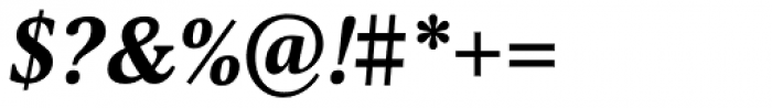 Orbi Black Italic Font OTHER CHARS