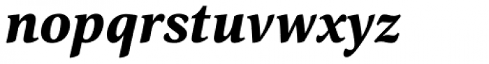 Orbi Black Italic Font LOWERCASE