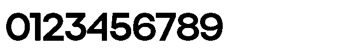Orbic Semi Bold Font OTHER CHARS