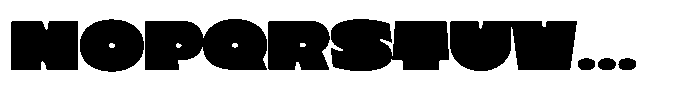 Orbold Font UPPERCASE
