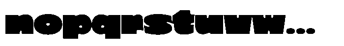 Orbold Font LOWERCASE