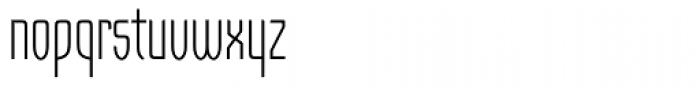 Orbon Light Font LOWERCASE