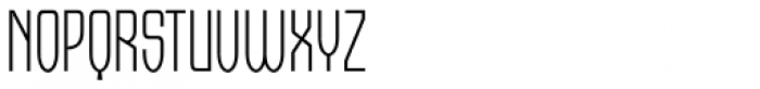 Orbon Std Light Font UPPERCASE