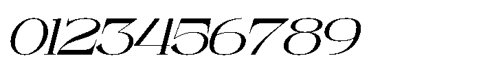 Orcars Italic Font OTHER CHARS