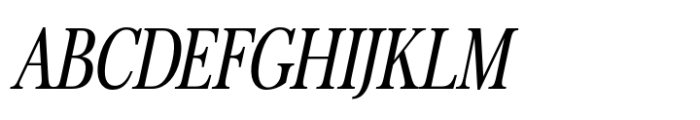Orchid Funk Italic Font UPPERCASE