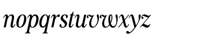 Orchid Funk Italic Font LOWERCASE