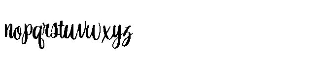 Orchidia Font LOWERCASE