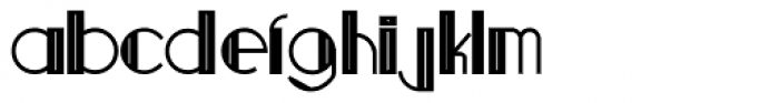 Orchis Bold Font LOWERCASE