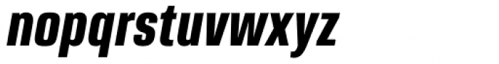 Ordax Bold Italic Font LOWERCASE