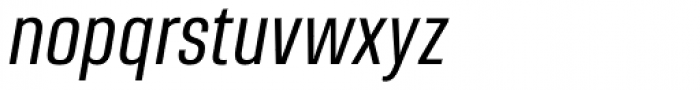 Ordax Italic Font LOWERCASE
