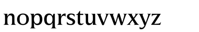 Ordem Medium Font LOWERCASE