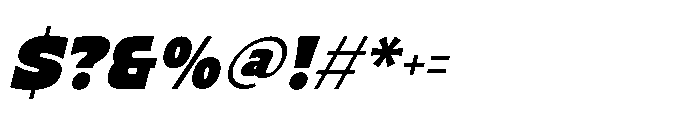 Order Snack Italic Font OTHER CHARS