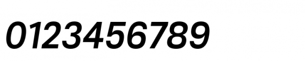 Ordina Condensed Semibold Oblique Font OTHER CHARS