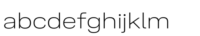 Ordina Expanded Extralight FONT