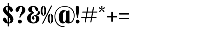 Ordinal Tangle Regular Font OTHER CHARS