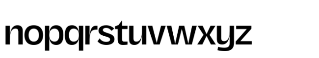 Ordinary Medium Font LOWERCASE