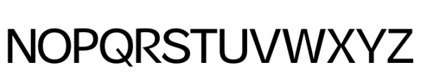 Ordinary Regular Font UPPERCASE