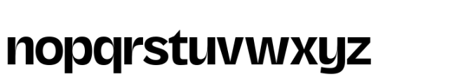 Ordinary Semi Bold Font LOWERCASE