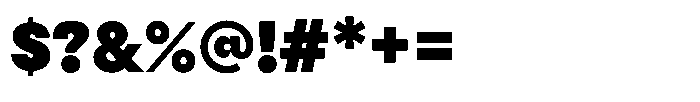 Ordine Black Font OTHER CHARS