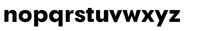 Ordine Bold Font LOWERCASE