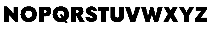 Ordine Extra Bold Font UPPERCASE