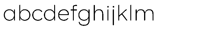 Ordine Extra Light FONT