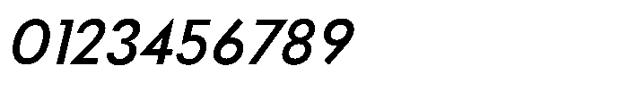 Ordine Italic Font OTHER CHARS